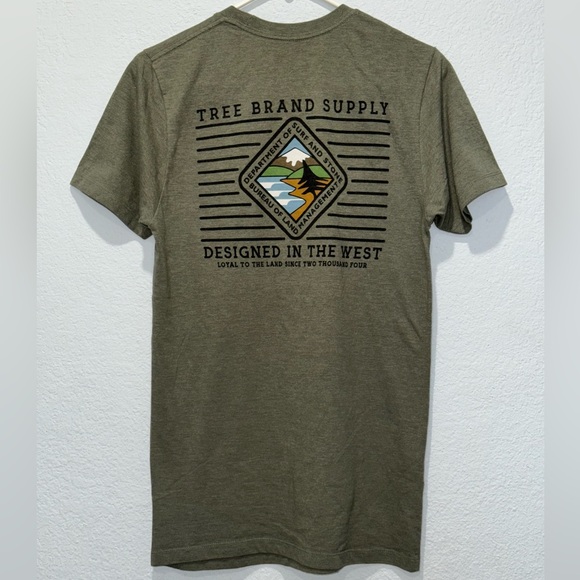 Hippy Tree Vintage Blend T-Shirt | Size: Medium - Picture 2 of 6